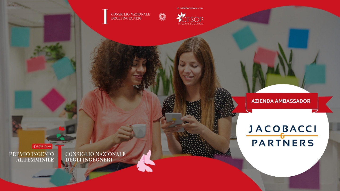 Jacobacci & Partners sostiene il Premio Tesi di Laurea Ingenio al Femminile