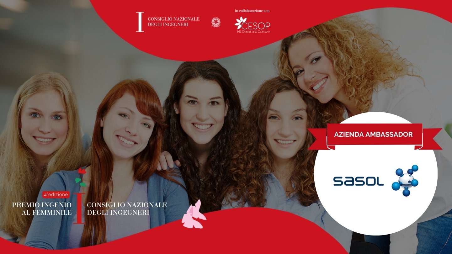 Sasol sostiene il Premio Tesi di Laurea Ingenio al Femminile